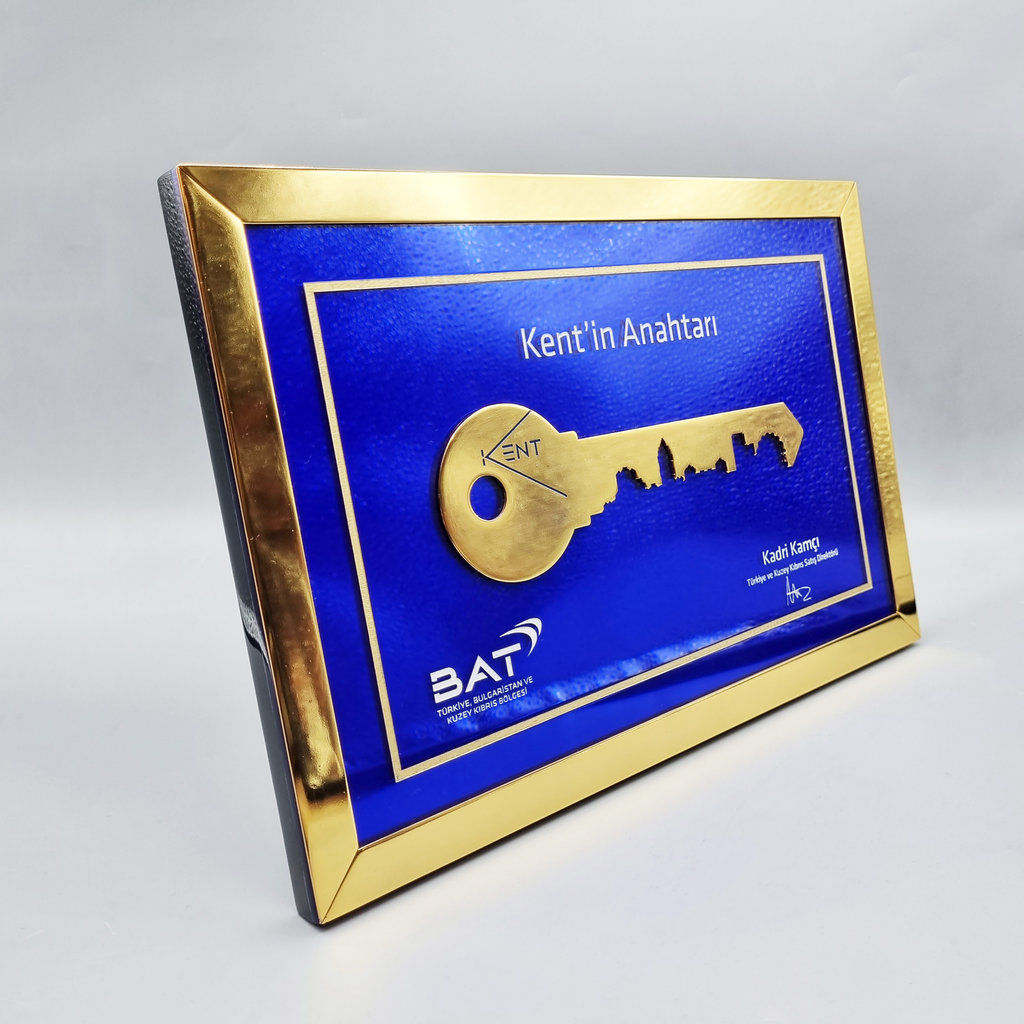 BAT Kent Anahtarı Plaketi