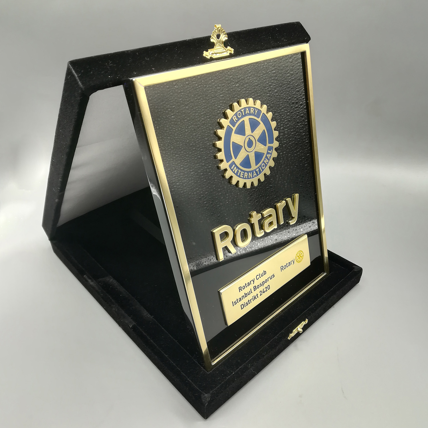 Rotary Metal Çerçeveli Plaket
