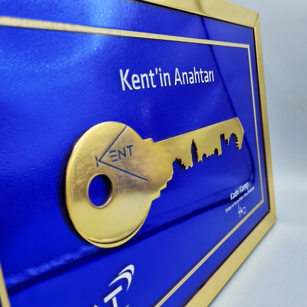 BAT Kent Anahtarı Plaketi