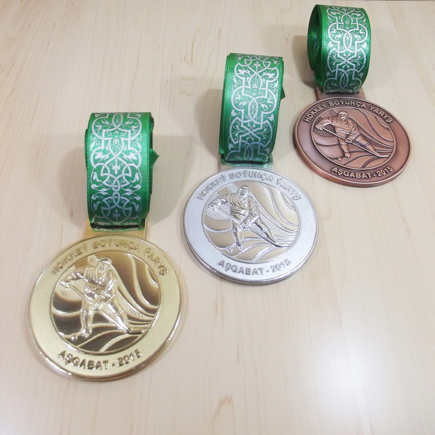 Türkmenistan Aşgabat Buz Hokeyi Madalyaları